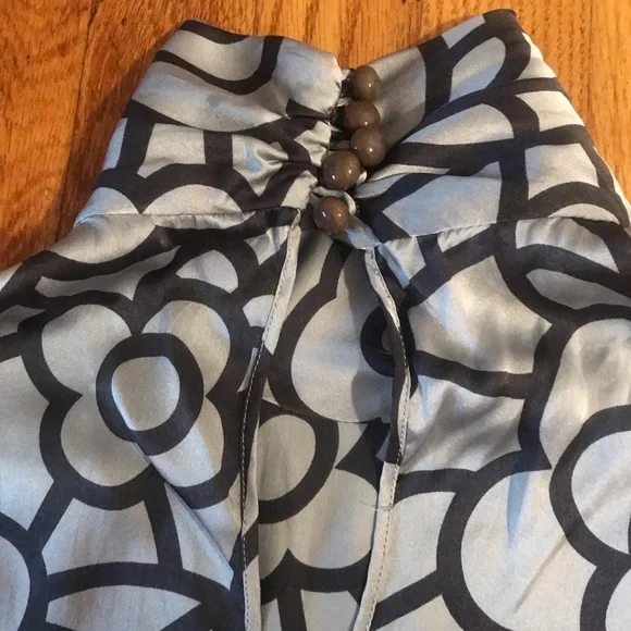 Moschino Printed Silk Blouse - Picture 5 of 9